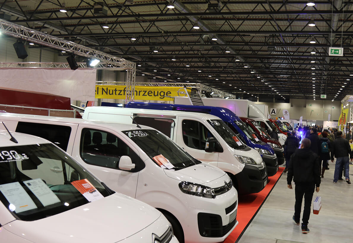Opel Nutzfahrzeuge auf der Messe TransporterTage